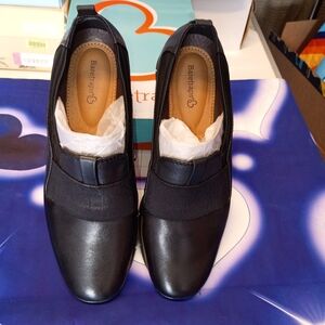 Black Slip-On Shoes